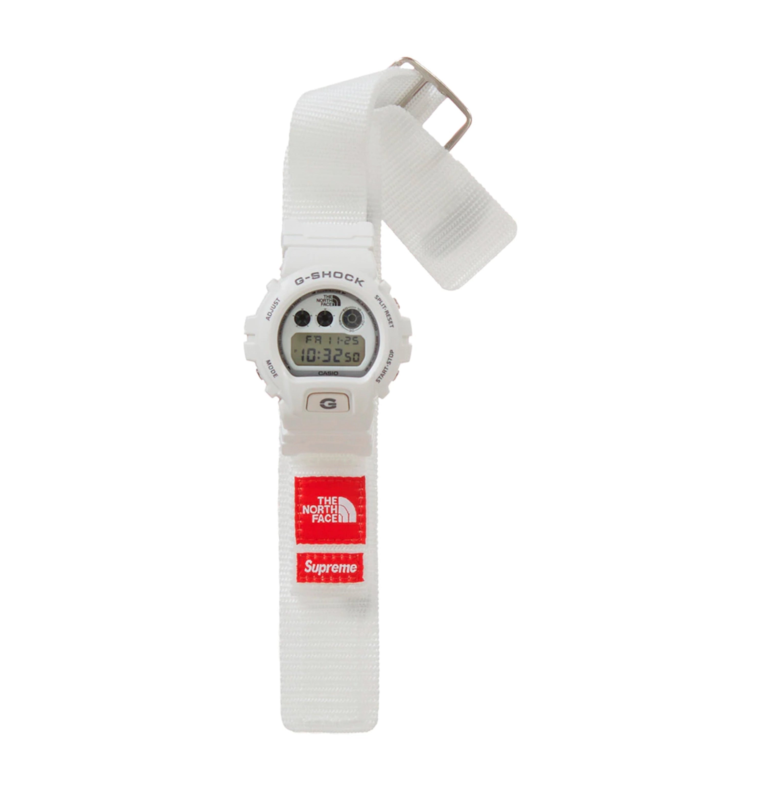 SUPREME The North Face G-SHOCK Watch White