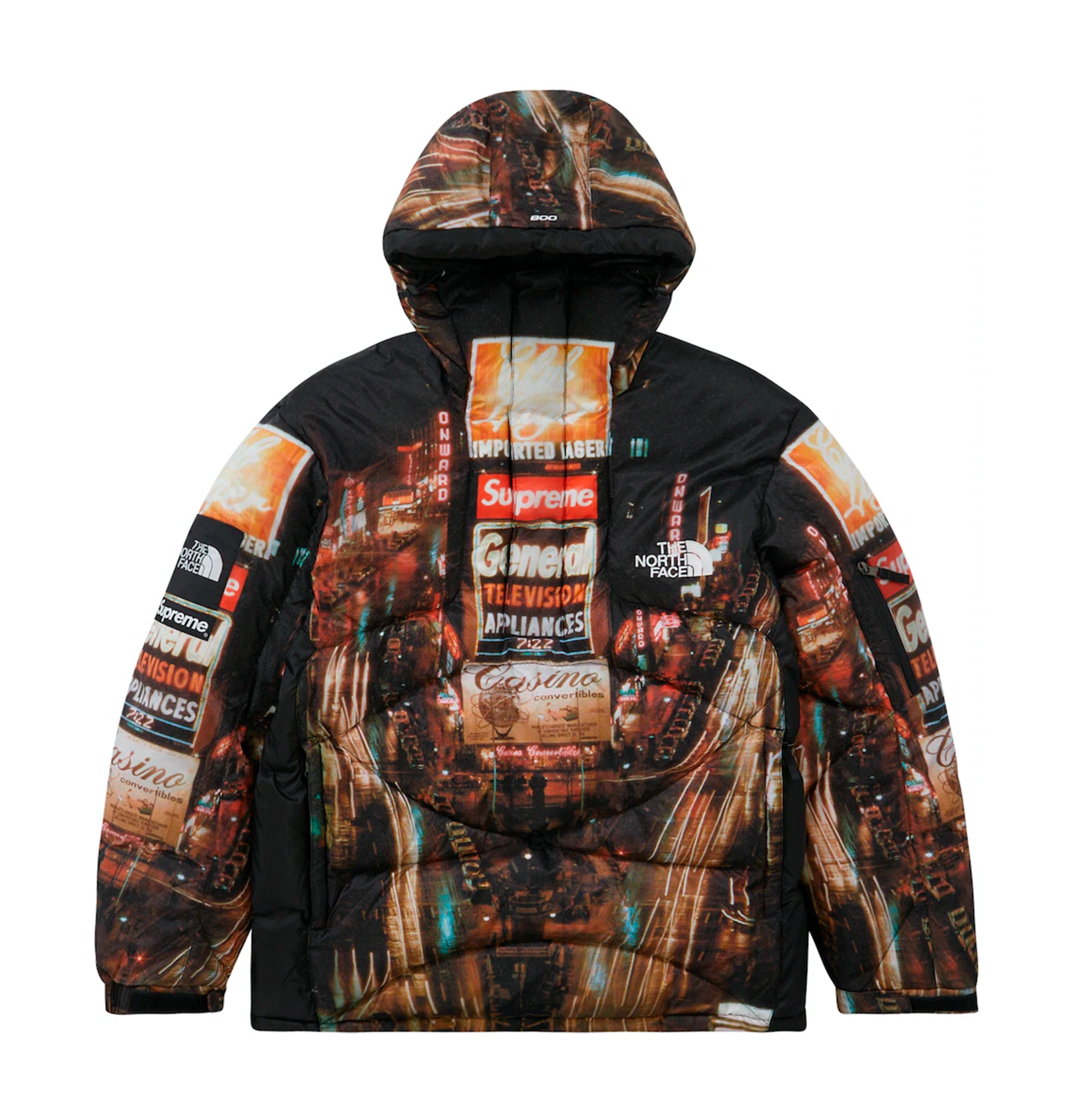 supreme north face hoodie