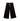 DAYS OF WAR BLACK BAGGY SWEATPANTS